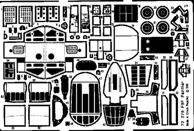 Eduard 72279 1/72 for HASEGAWA Photo Etch Detail Set
