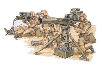 Dragon Models 3012 1/35 US Marine Tank Team (3) w/TOW Missile System