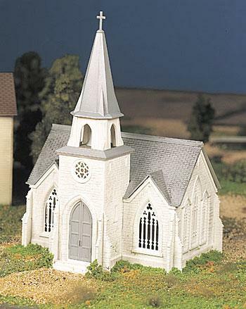 Bachmann 45981 O Scale Plasticville USA Cathedral