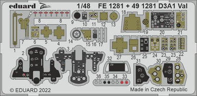 Eduard FE1281 1/48 Val for Hasegawa Photo Etch Detail Set