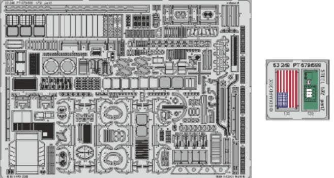 Eduard 53248 1/72 Ship- PT579/588 for RVL