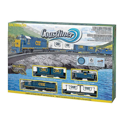 Bachmann 734 HO Scale Coastliner Train Set -- CSX Transportation