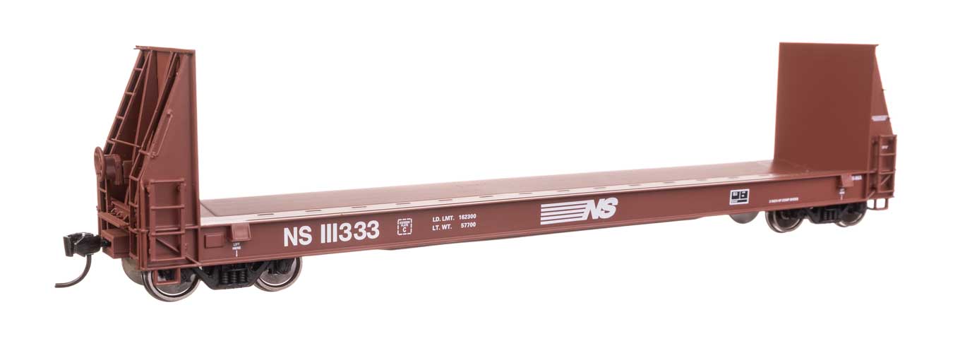 Walthers Proto 104527 HO Scale 50' Sieco Pulpwood Flatcar - Ready to Run -- Norf