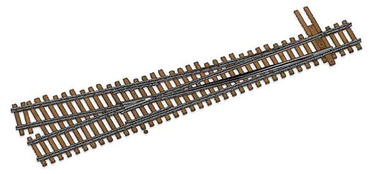 Walthers Track 10016 HO Scale Code 100 Nickel DCC-Friendly #5 Turnout -- Right