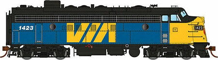Rapido Trains 222547 HO Scale Via Rail Fp7 Dcc #1418