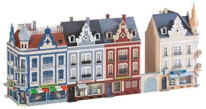 Faller 130701 HO Scale Beethovenstrasse Downtown Row Set Kit