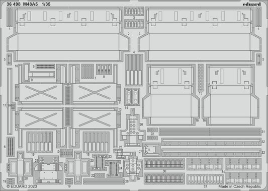 Eduard 36498 1/35 Armor- M48A5 for TAO