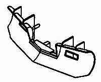 Details West 120 HO Scale Snow Plows -- Early Hood Units