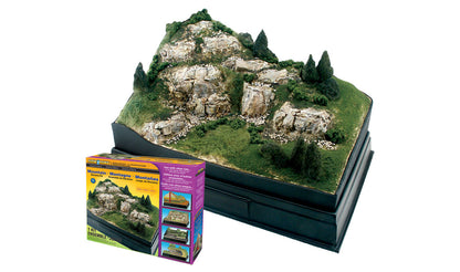 Woodland Scenics SP4111 All Scale Mountain Diorama Kit