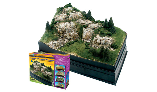 Woodland Scenics SP4111 All Scale Mountain Diorama Kit