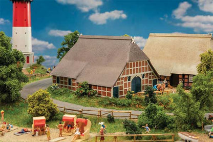 Faller 130581 HO Scale Altlander House -- Weathered Kit