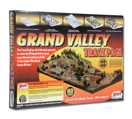 Woodland Scenics ST1183 HO Scale Grand Valley Track Pack