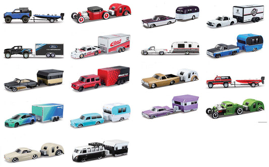 Maisto 15368-CASE 1/64 Scale Tow And Go 6-Piece Case Cruizing