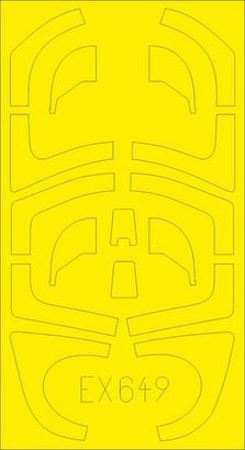 Eduard EX649 1/48 Mask Aircraft- Yak130 for ZVE