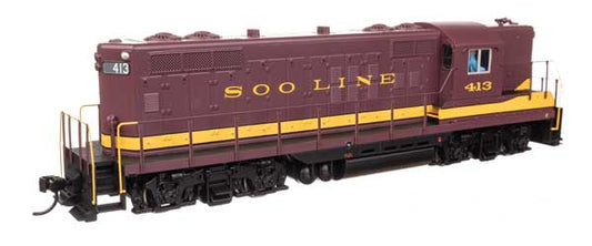 Walthers Mainline 910-20501 HO Scale EMD GP9 High Hood ESU Sound DCC Soo Line #413