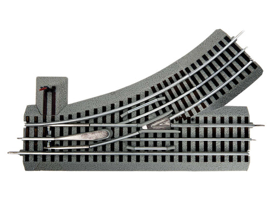 Lionel 6-81252 O Gauge FasTrack O31 Manual Switch - Left Hand