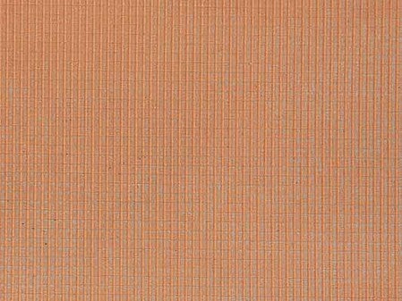 Noch 60355 HO Scale Structured Flexible 3-D Texture Sheet -- Red Roofing Tile