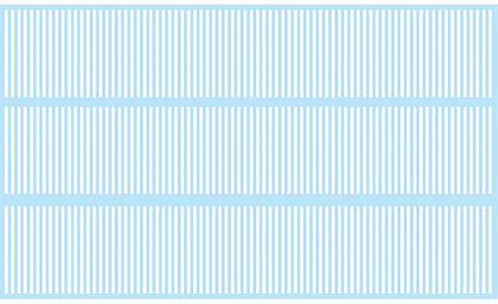 Kadee 31221 HO Scale Dash White Lines Street Decal
