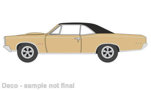 Oxford PG66003 1/87 Scale 1966 Pontiac Gto