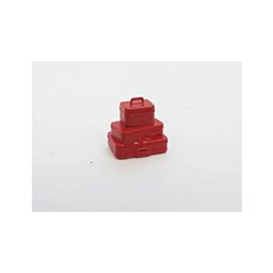 All Scale Miniatures 1600931 N Suitcases Stack of 3 5-Pack