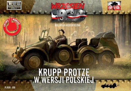 First To Fight Models 50 1/72 WWII Krupp Protze Polish Army Version Truck