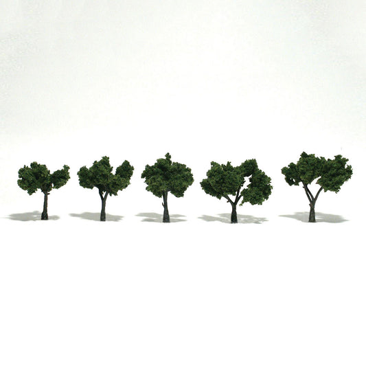 Woodland Scenics TR1502 All Scale Medium Green - 5/pkg