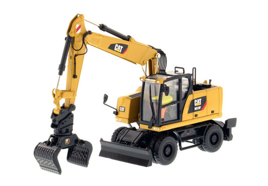 Diecast Masters 85508 1/50 Caterpillar M318F Wheeled Excavator