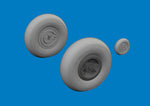 Eduard 624006 1/24 Spitfire Mk.VIII Wheels 4spoke Brassin for AIRFIX