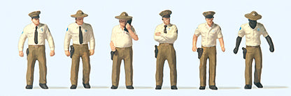 Preiser 10796 HO Scale Working People United States Sheriff Deputies
