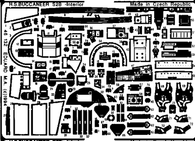 Eduard 48132 1/48 HS SZB Interior for AIR