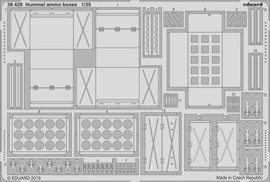 Eduard 36429 1/35 Hummel Ammo Boxes