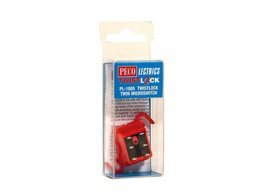 Peco PL-1005 All Scale TwistLock Turnout Micro Switch only