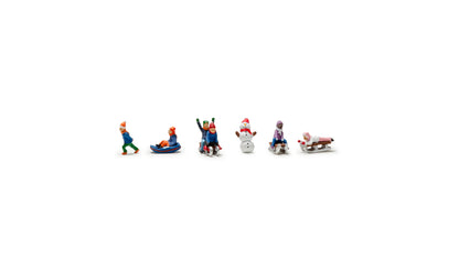 Woodland Scenics A2221 All Scale N- Children Sledding