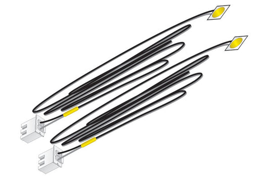 Woodland Scenics JP5742 All Scale Yellow LED Stick-On Lights