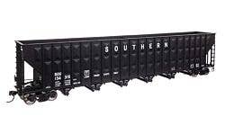 Walthers Mainline 910-56373 HO 73' Wood Chip Hopper - Southern #134215