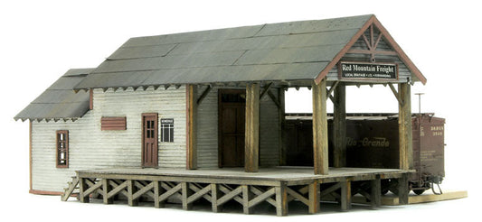 Banta Model Works 2070 HO Scale Red Mountain Freight Kit