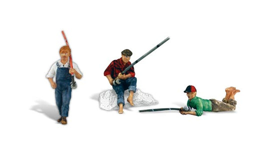 Woodland Scenics A2569 G Scale Fishing Buddies