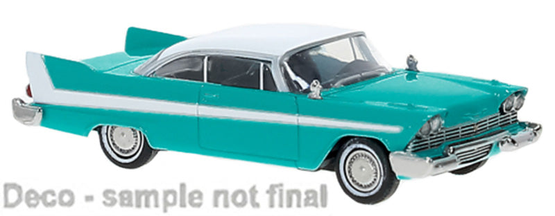 Brekina 19679 1/87 1958 Plymouth Fury Diecast Classic Car