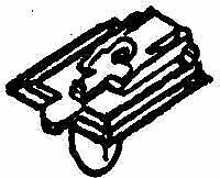 Details West SF-201 HO Scale Sand Filler Hatches pkg(4) -- EMD GP7