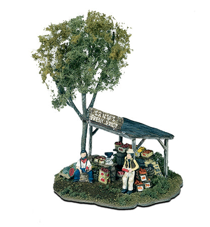 Woodland Scenics M109 All Scale Ernie's Fruit Stand HO Scale Kit
