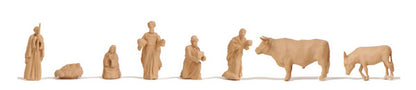 Noch 14394 HO Scale Christmas Nativity Scene -- Laser-Cut Wood Kit
