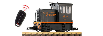 Piko 38513 G Scale D&RGW 25-Ton Diesel 24 Battery R/C w/Sound