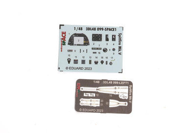 Eduard 3DL48099 1/48 Spitfire Mk.V Space for Airfix