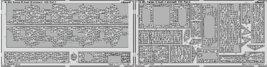 Eduard 36384 1/35 Armor- Panzer IV Ausf H Zimmerit for ACY