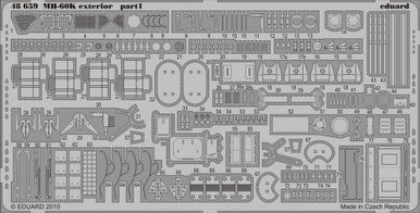 Eduard 48659 1/48 Exterior for ITL Photo Etch Detail Set