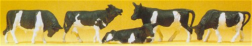 Preiser 14155 HO Cows (5)