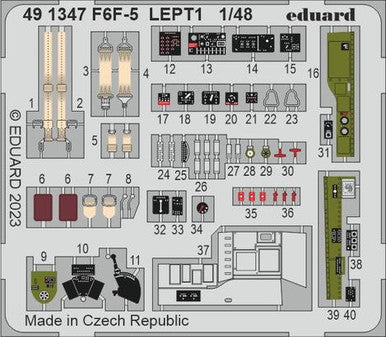 Eduard 491347 1/48 for Eduard Photo Etch Detail Set