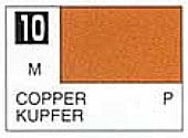 Mr Hobby Gunze 10 Lacquer Based Metallic Copper 10ml Bottle (6/Bx)