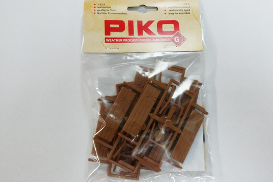 Piko 62285 G Scale Park Benches, 5 Pieces