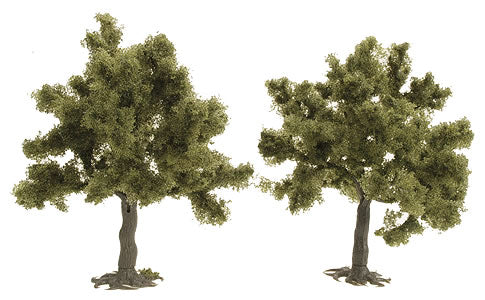 Busch 6857 HO Scale Trees -- Fruit Tree - 4-5/16" 110mm pkg(2)